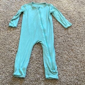 Kyte baby seafoam zipper romper